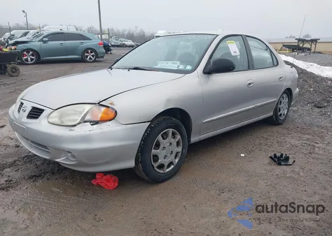 1999 Hyundai Elantra Gl z USA, uszkodzony, nr VIN KMHJF25F9XU863891